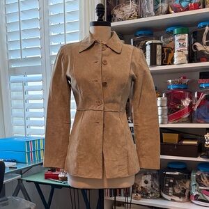 Blue Asphalt Tan Women's Blazer